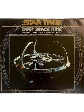 Star Trek Deep Space Nine Special Collector TV Cards 8 Print Set 11x14 1993